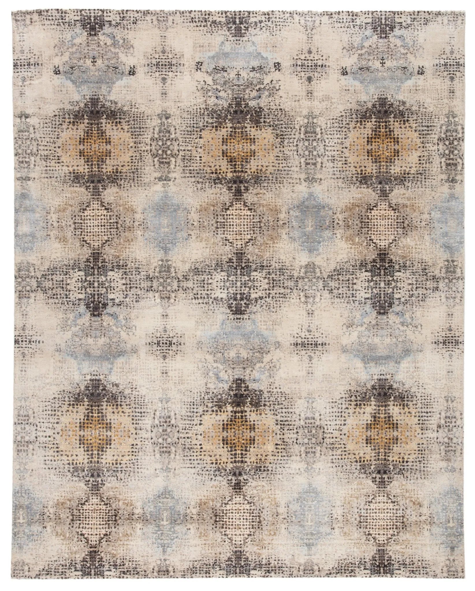 Kaleida By Kavi Kdk01 Lucida Beige/Light Blue Rug - Baconco