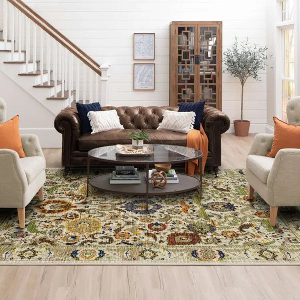 Kaleidoscope ZS014 A412 Ayanda Natural Rug - Baconco