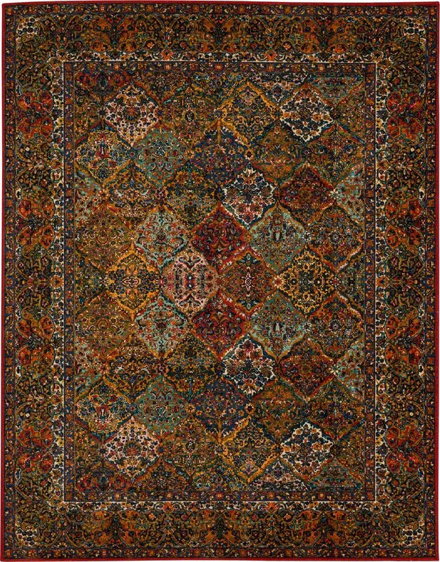 Kaleidoscope ZS019 A400 Canterbury Red Rug - Baconco