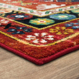 Kaleidoscope ZS023 A400 Mozambique Red Rug - Baconco