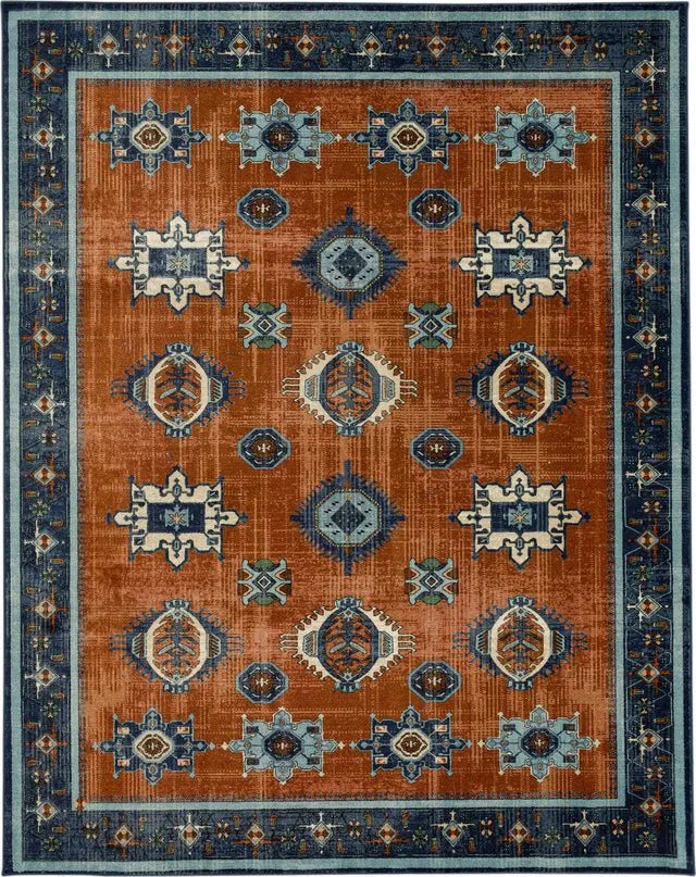 Kaleidoscope ZS024 A400 Shamkir Red Rug - Baconco