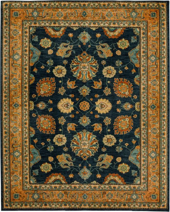 Kaleidoscope ZS026 A405 Galante Navy Rug - Baconco