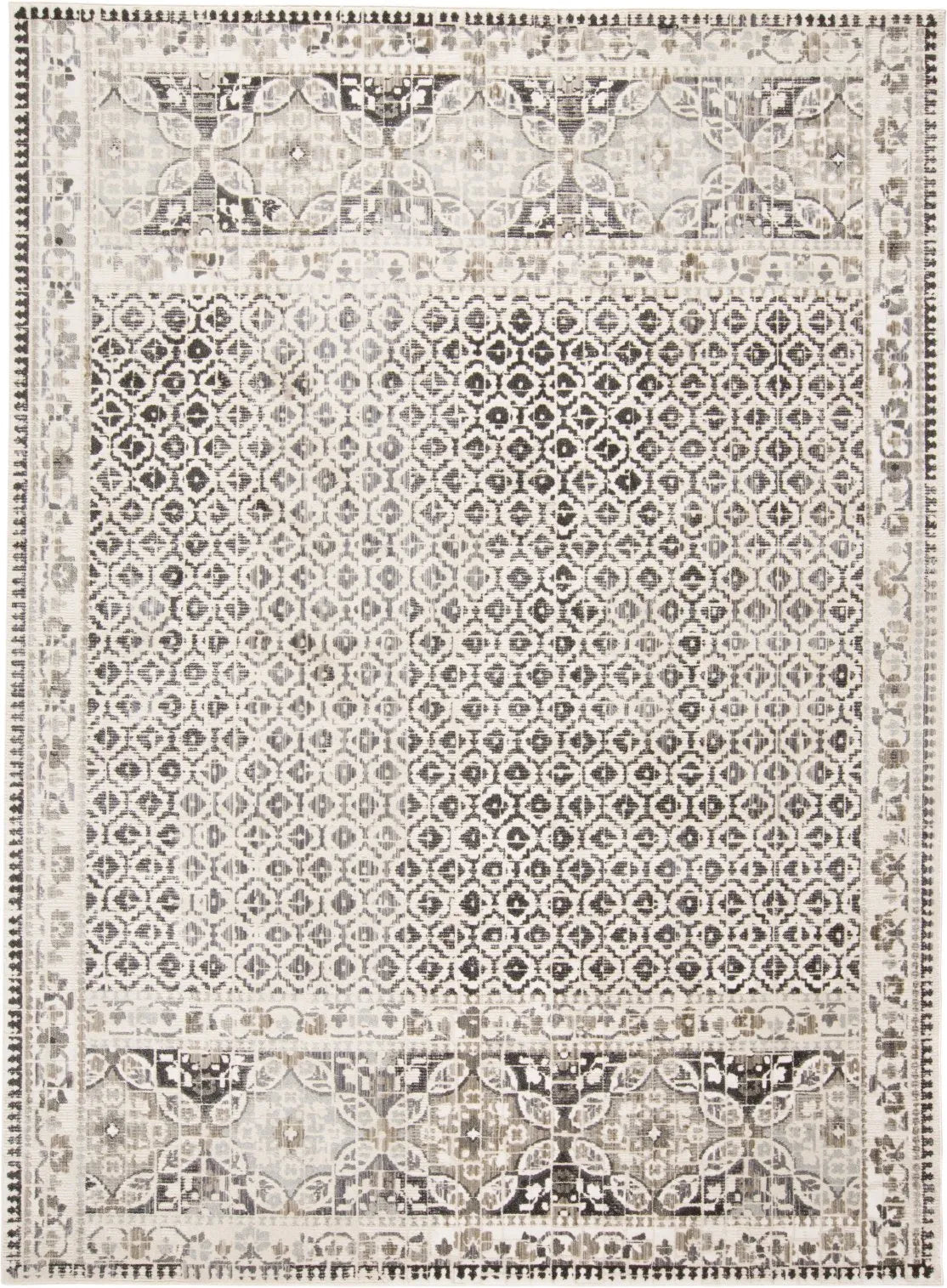 Kano 3874F Ivory/Gray Rug - Baconco