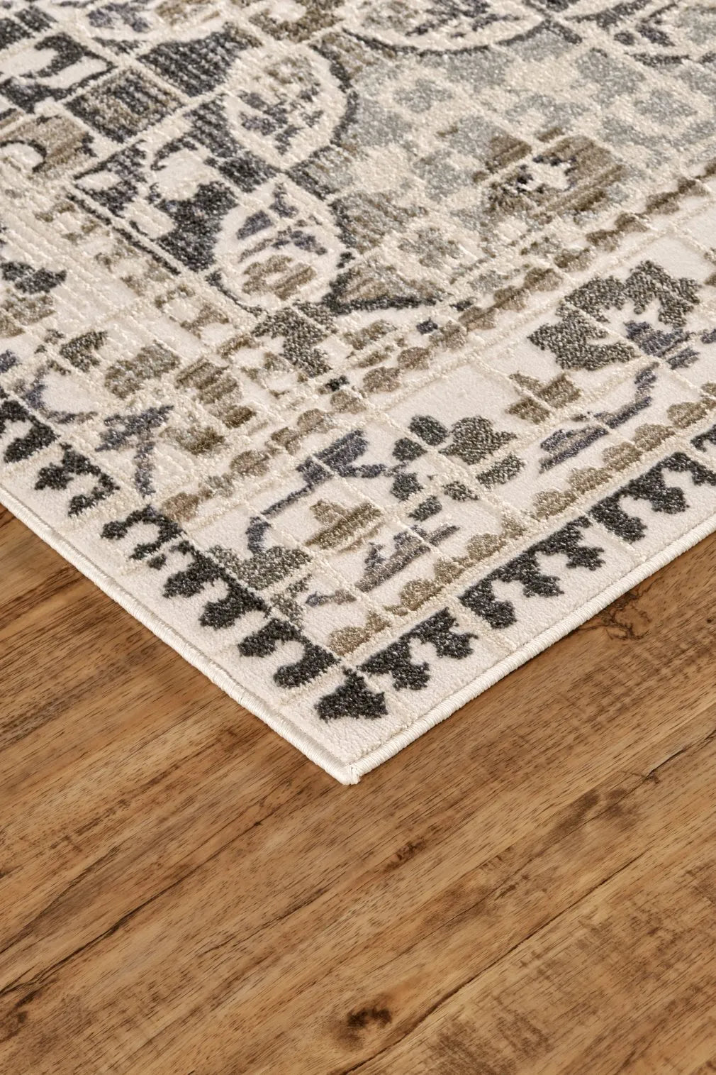 Kano 3874F Ivory/Gray Rug - Baconco