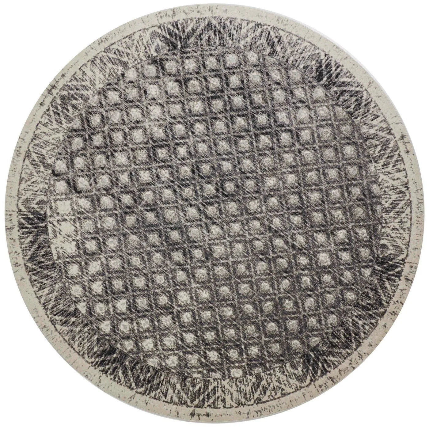 Kano 3875F Black/Ivory Rug - Baconco