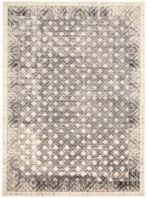 Kano 3875F Black/Ivory Rug - Baconco