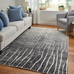 Kano 86439LIF Black/Grey Rug - Baconco