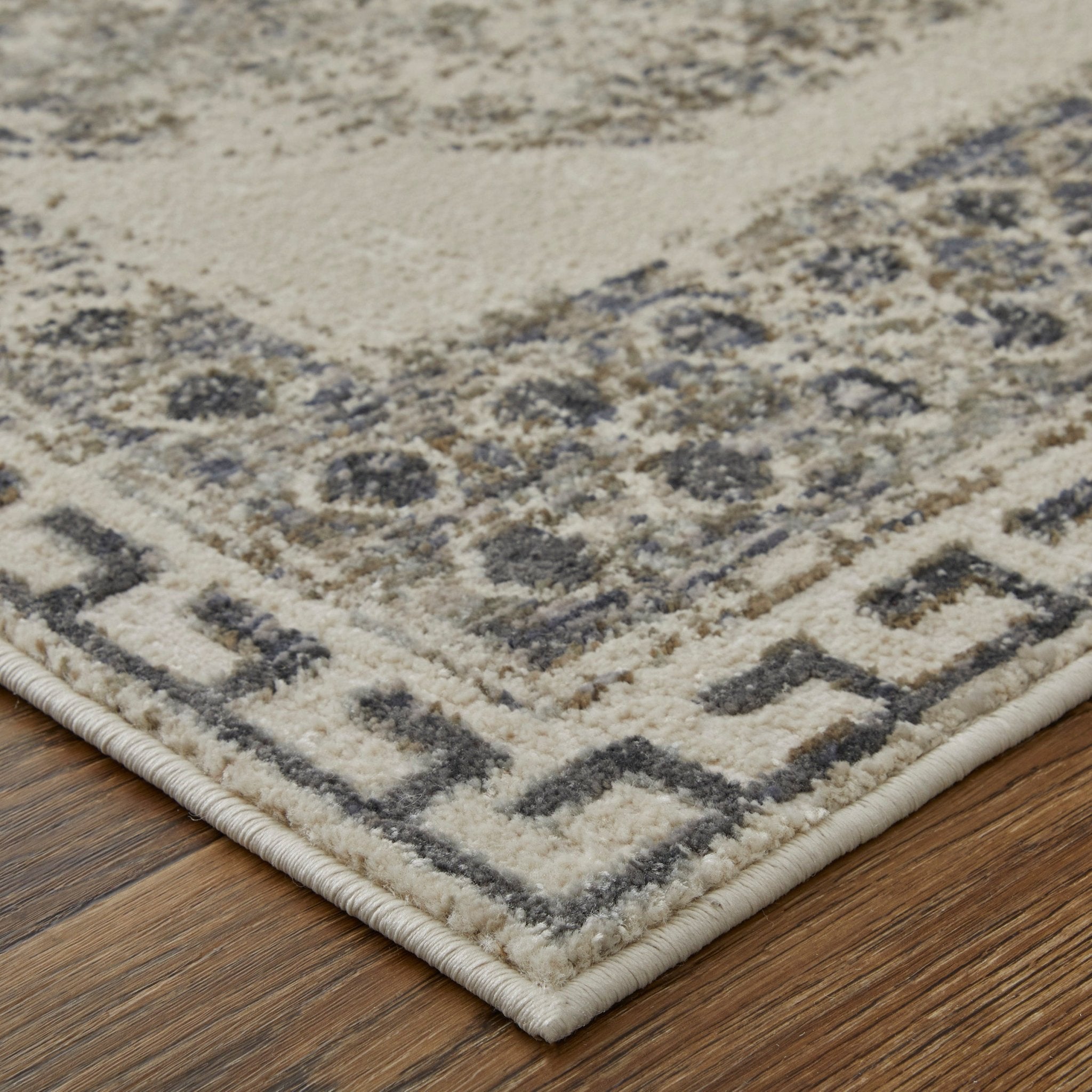 Kano 86439LIF Ivory/Taupe Rug - Baconco