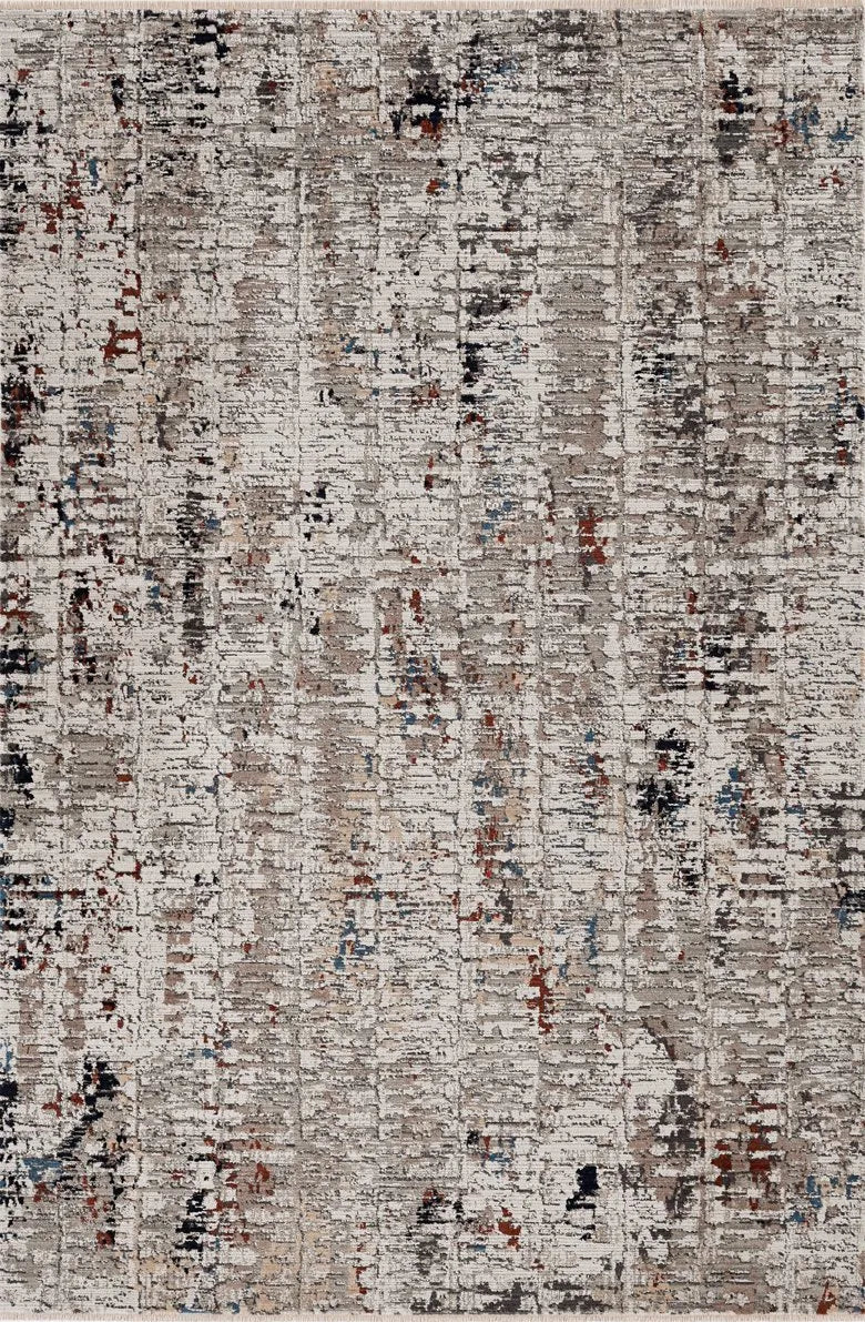 Karina 8254 Beige/Grey Flatiron Rug - Baconco