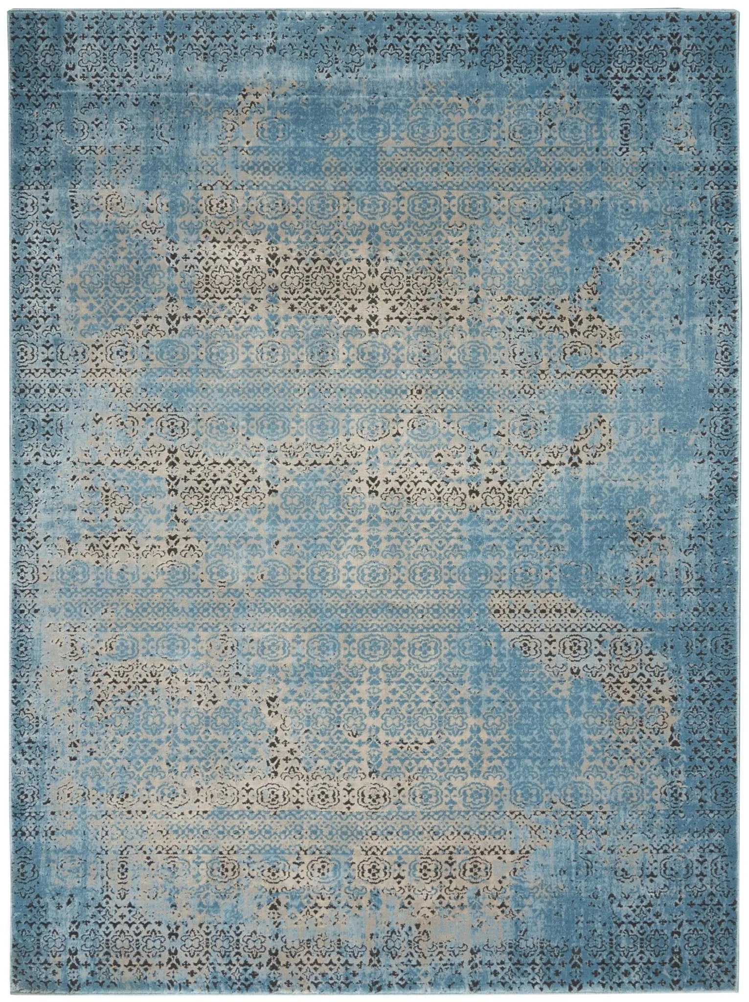 Karma KRM01 Blue Rug - Baconco