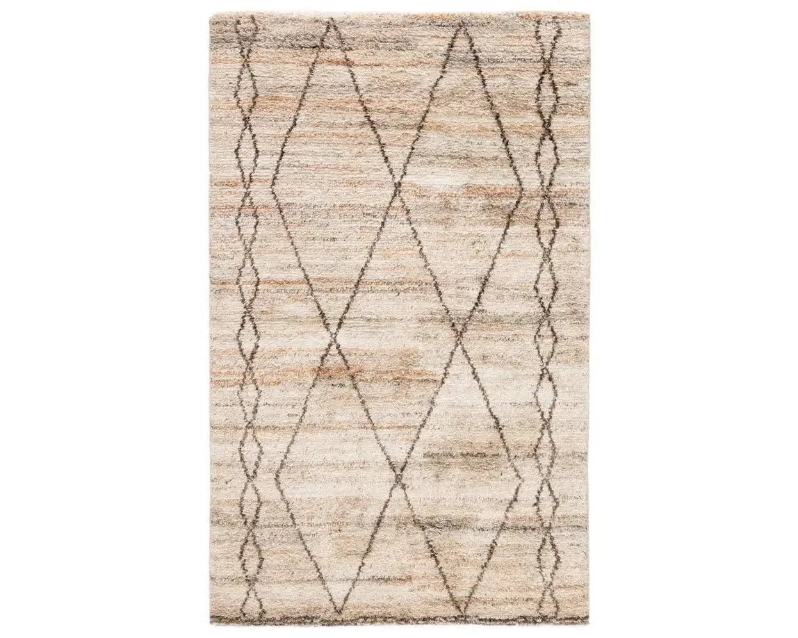 Kasbah KAS02 Tan/Brown Rug - Baconco