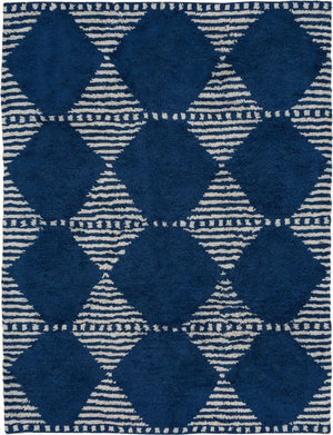 Kasbah R1096 103 Dervish Blue Rug - Baconco