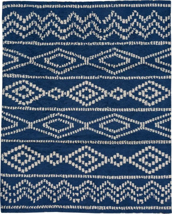 Kasbah R1099 103 Draa Valley Blue Rug - Baconco