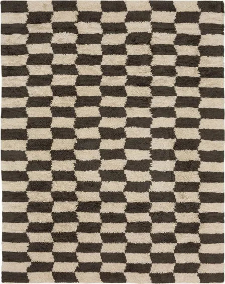 Kasbah R1127 107 Safi Black/Beige Rug - Baconco