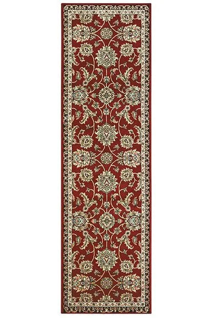 Kashan 370R Red/ Multi Rug - Baconco