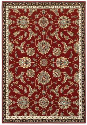 Kashan 370R Red/ Multi Rug - Baconco