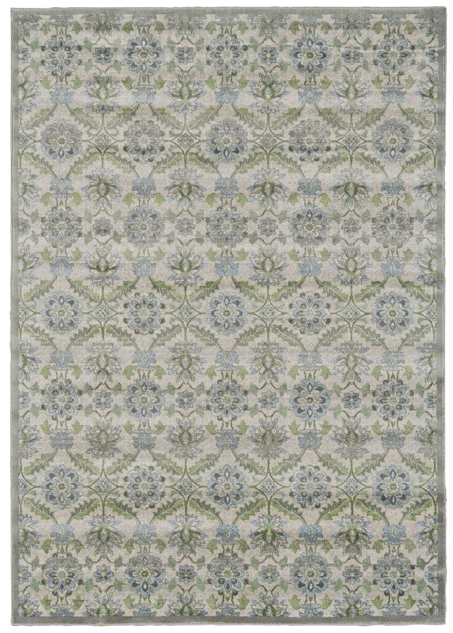 Katari 3375F Blue/Green Rug - Baconco