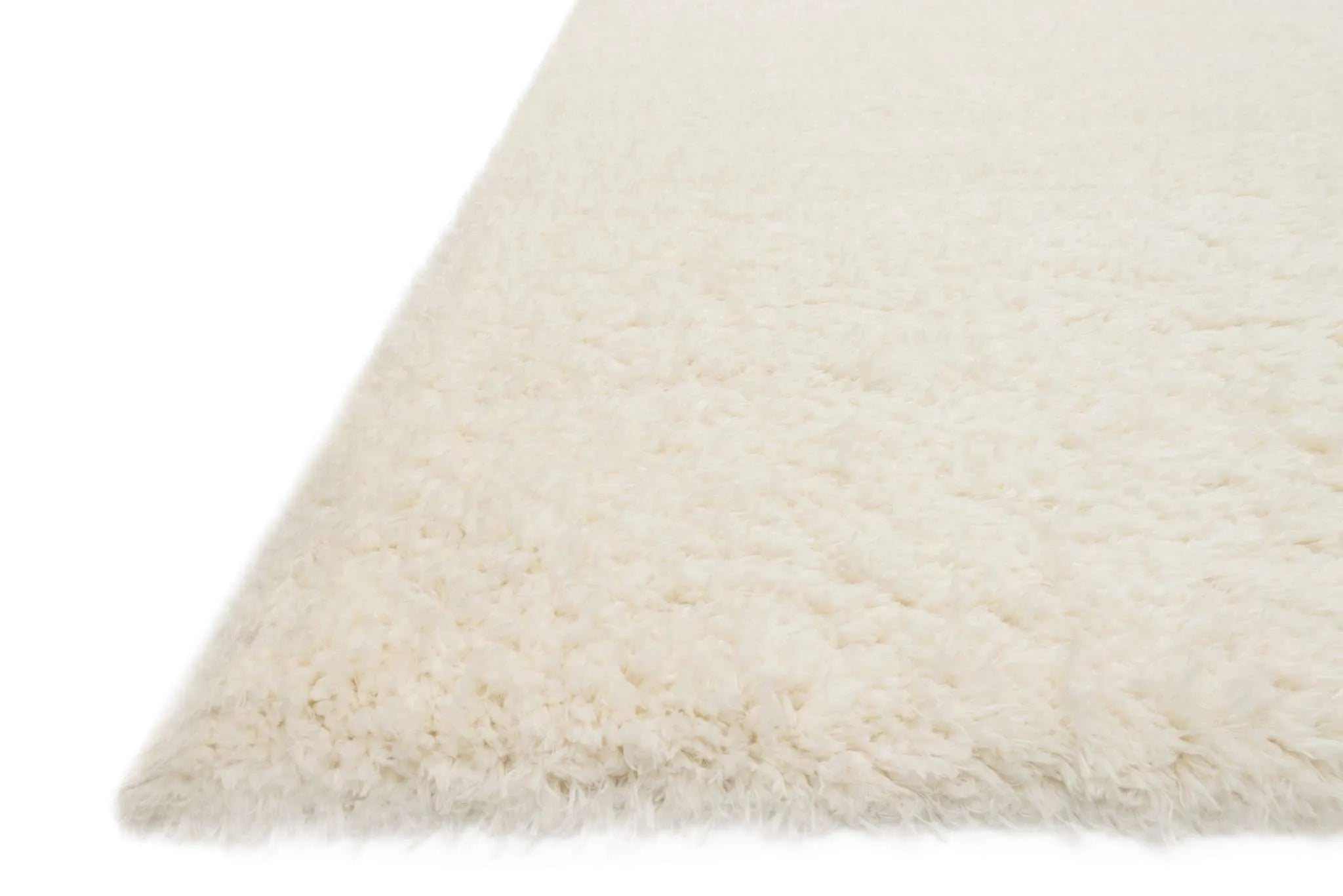 Kayla Shag KAY 01 Ivory Rug - Baconco