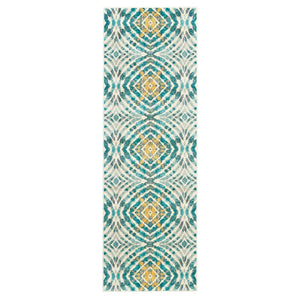 Keats 3469F Blue/Yellow Rug - Baconco