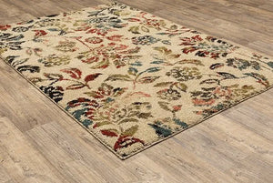 Kendall 5090E Beige/Multi Rug - Baconco