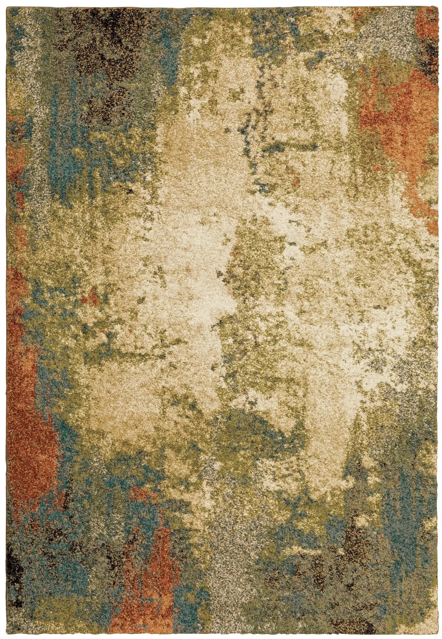 Kendall 531X Beige/Blue Rug - Baconco