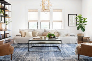 Kennedy by Magnolia Home KEN-01 Denim/Denim Rug - Baconco