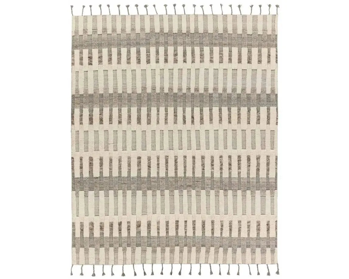 Keoka KEO06 Cream/Grey Rug - Baconco