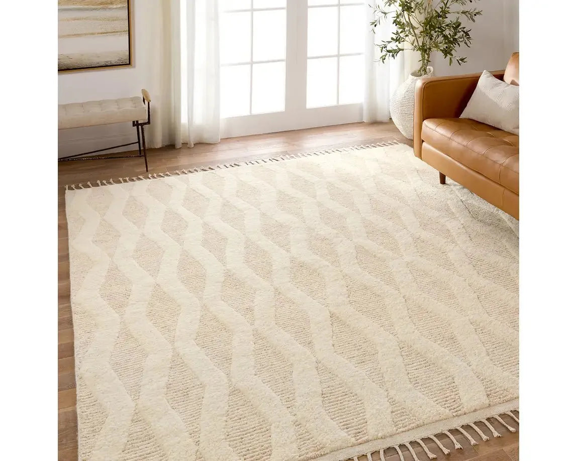 Keoka KEO07 Cream Rug - Baconco