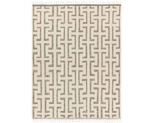 Keoka KEO09 Cream/Grey Rug - Baconco