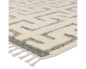 Keoka KEO09 Cream/Grey Rug - Baconco