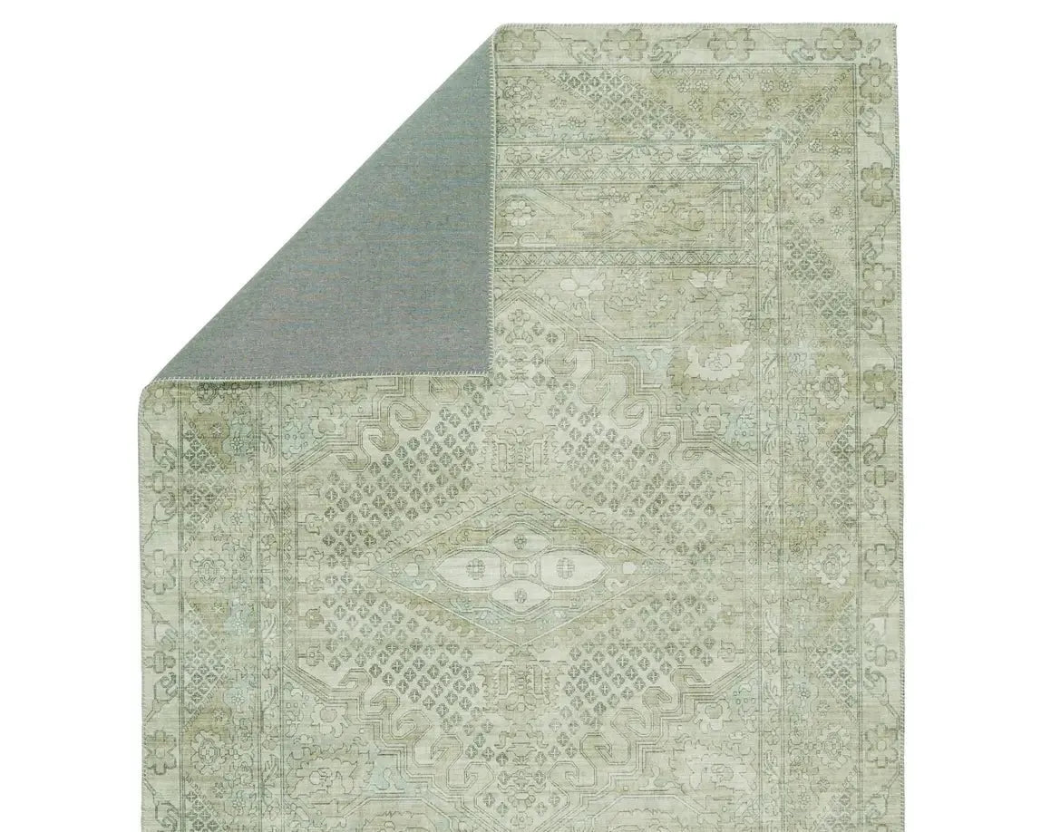 Keyara KNC03 Green/Taupe Rug - Baconco