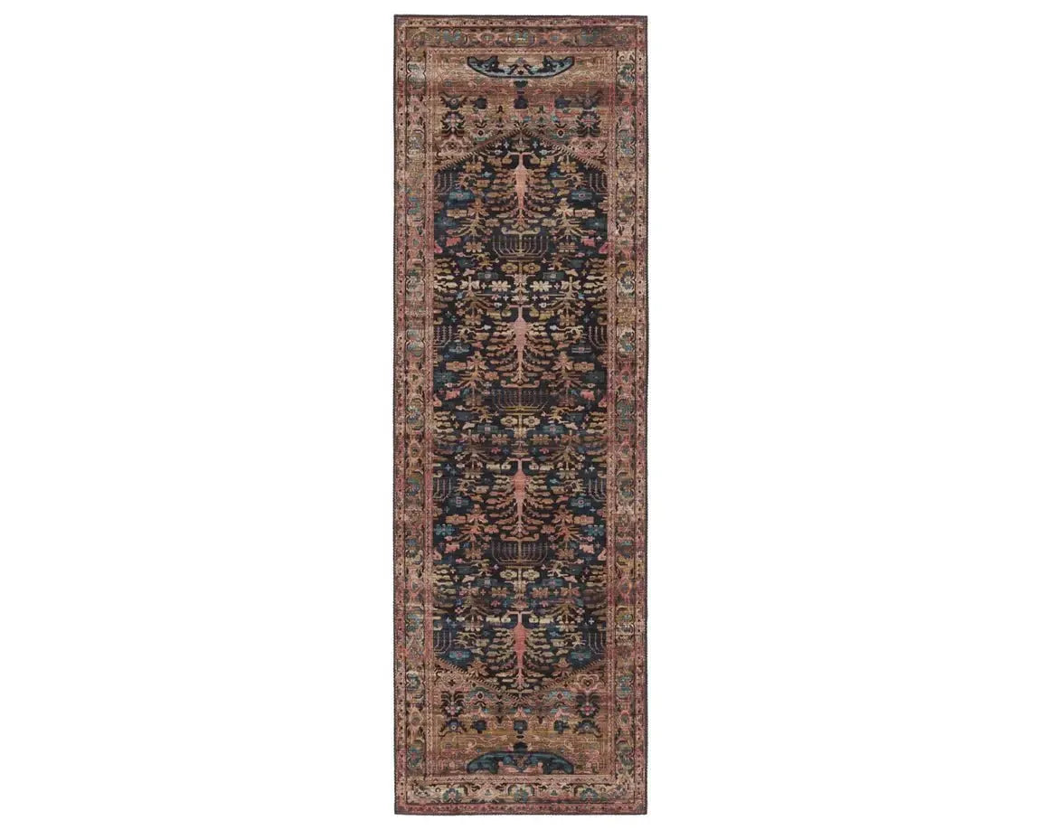 Keyara KNC04 Blue/Tan Rug - Baconco