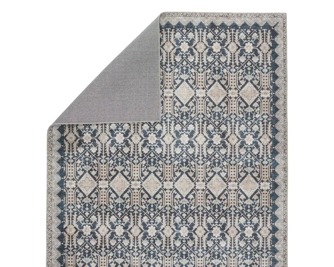 Keyara KNC07 Blue/Tan Rug - Baconco