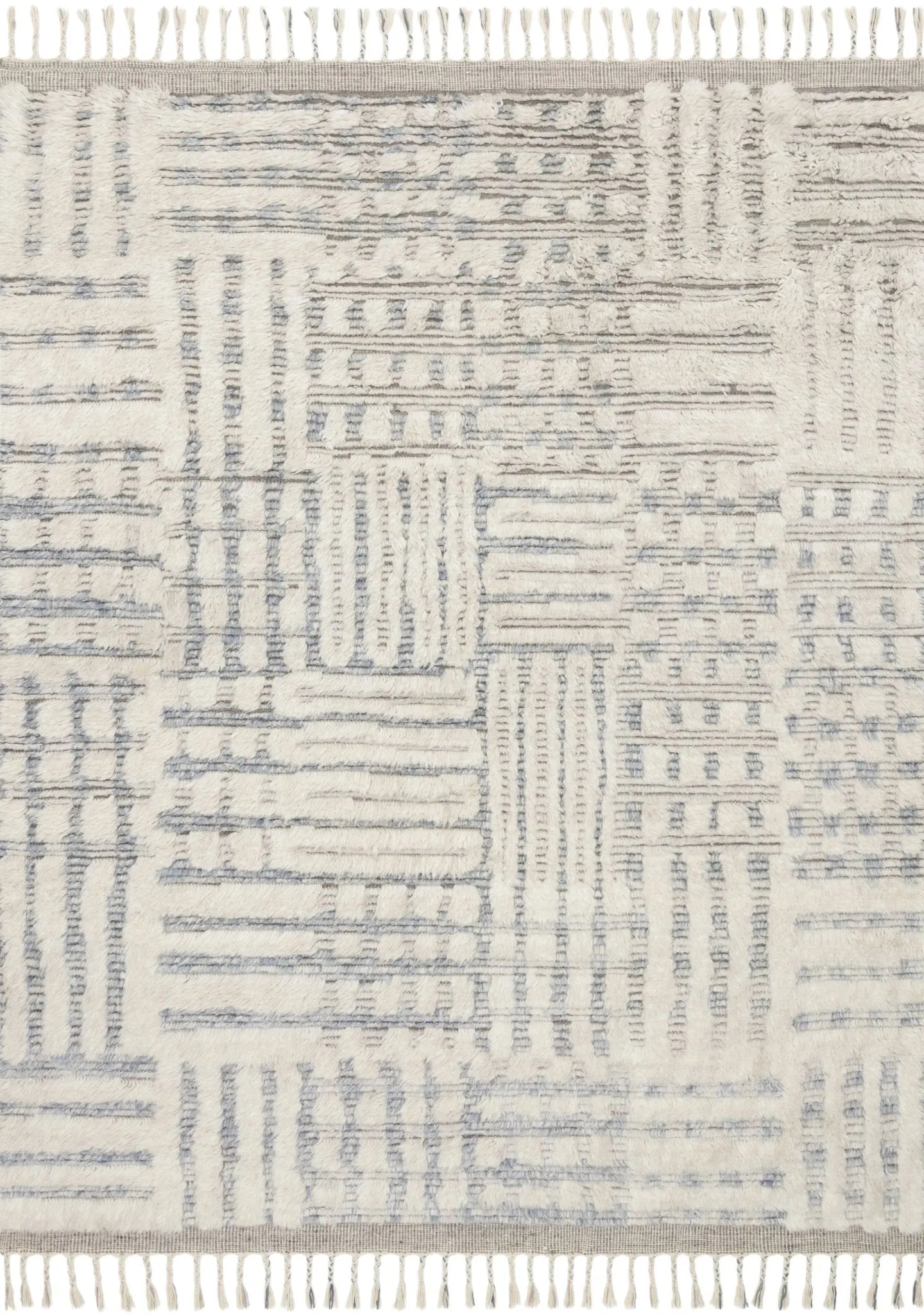 Khalid Kf-01 Ivory/Sky Rug - Baconco