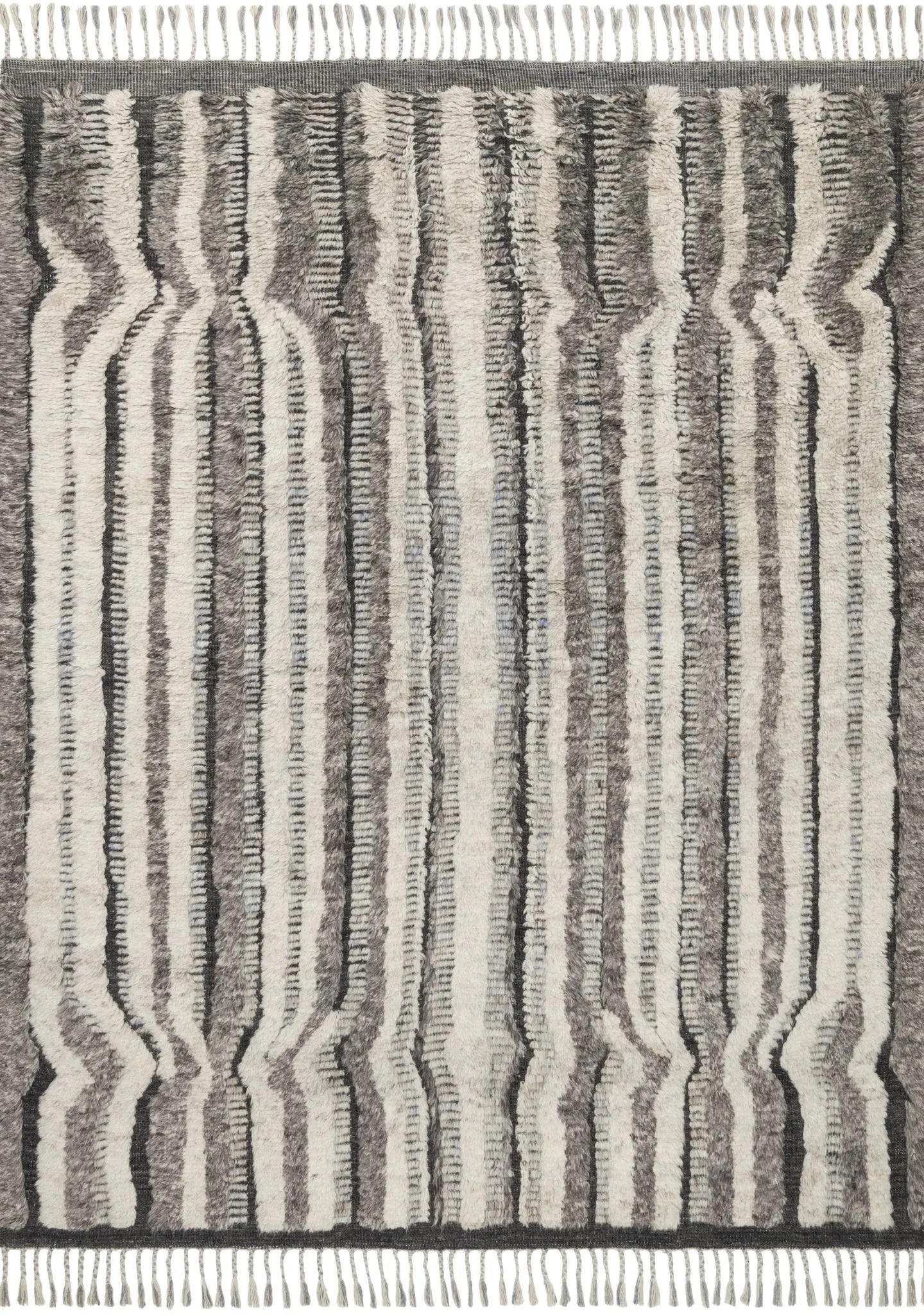 Khalid Kf-03 Stone/Charcoal Rug - Baconco