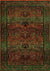 Kharma 465J Green/ Beige Rug - Baconco