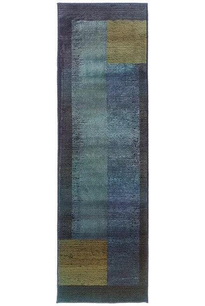 Kharma II 1092L Blue/ Gold Rug - Baconco