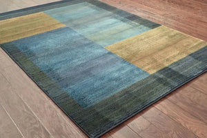 Kharma II 1092L Blue/ Gold Rug - Baconco