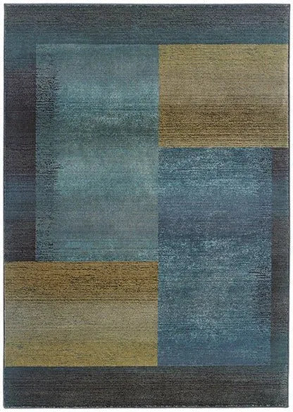 Kharma II 1092L Blue/ Gold Rug - Baconco