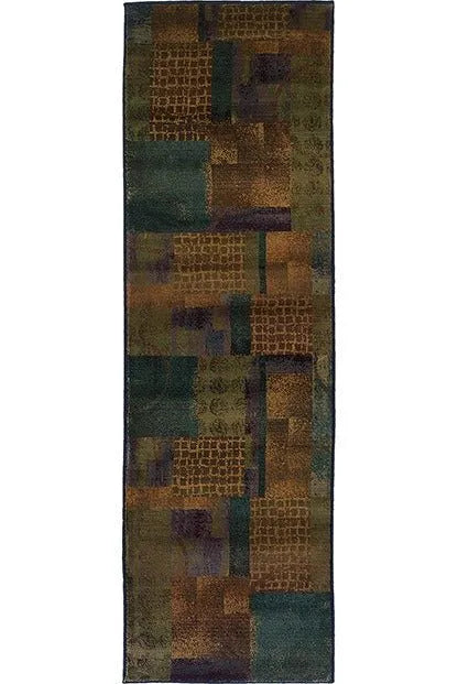 Kharma II 703X Blue/ Green Rug - Baconco