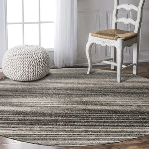 Kilimanjaro 81751AWH Anthracit White Rug - Baconco