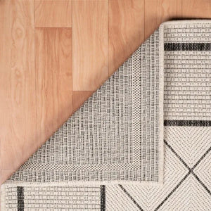 Kilimanjaro 81752WAN White/Anthracite Rug - Baconco