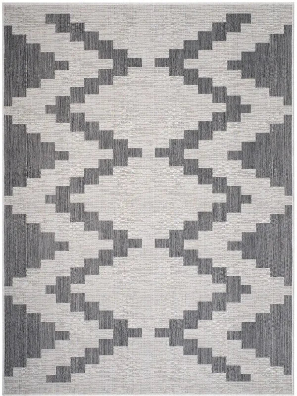 Kilimanjaro 81754WAN White/Anthracite Rug - Baconco