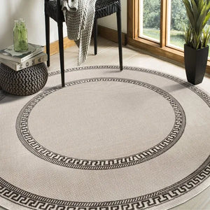 Kilimanjaro 81760WAN White/Anthracite Rug - Baconco