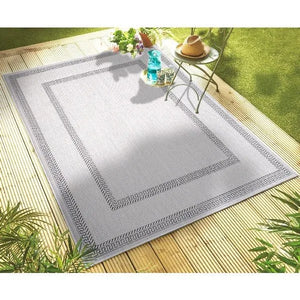 Kilimanjaro 81760WAN White/Anthracite Rug - Baconco