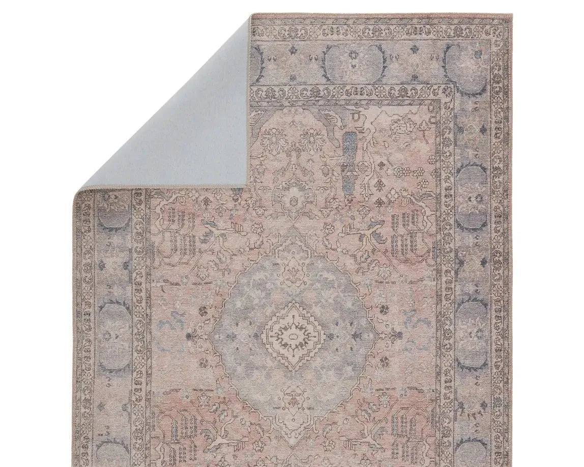 Kindred KND10 Rosy Pink/Blue Rug - Baconco