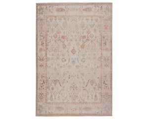 Kindred KND11 Blush/Green Rug - Baconco