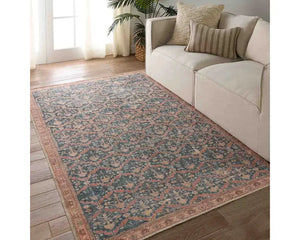 Kindred KND15 Navy/Brown Rug - Baconco