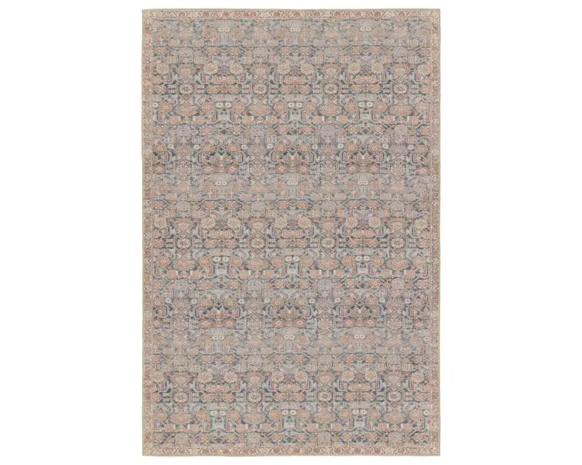 Kindred KND16 Navy/Tan Rug - Baconco