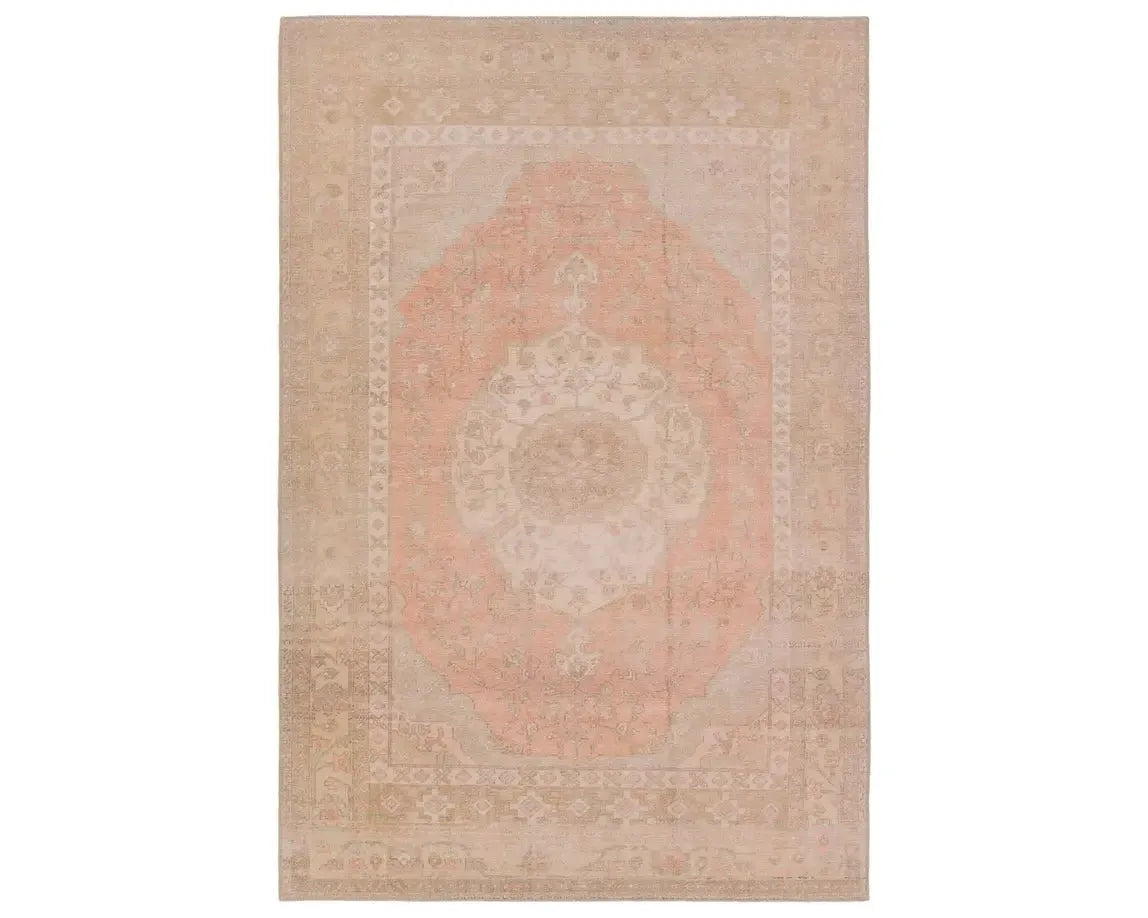 Kindred KND18 Orange/Tan Rug - Baconco